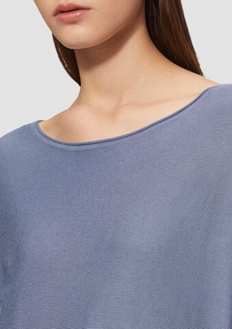 QS Pullover in Blau