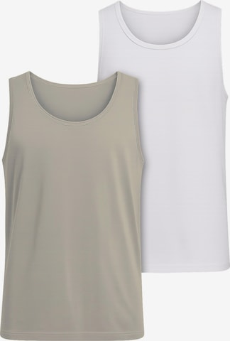 Urban Classics Shirt in Groen: voorkant