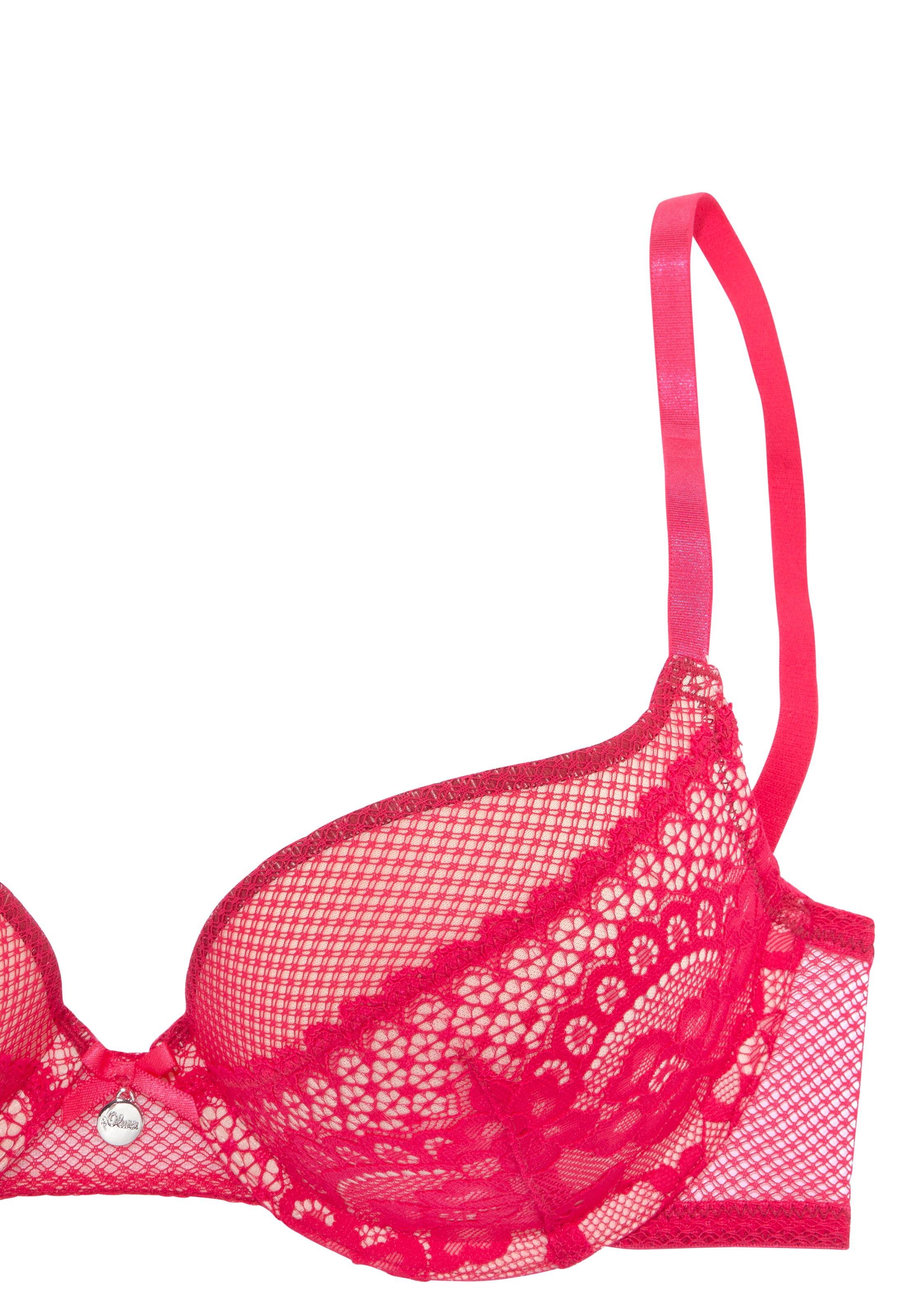 s.Oliver Пуш-ап Бюстгальтер в Красный