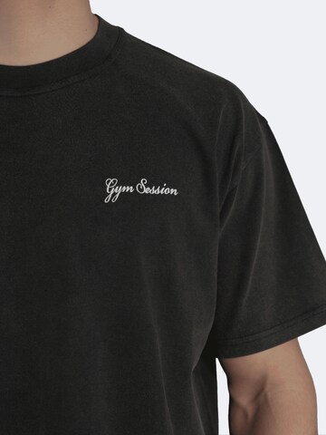 Gymsession Functioneel shirt in Grijs