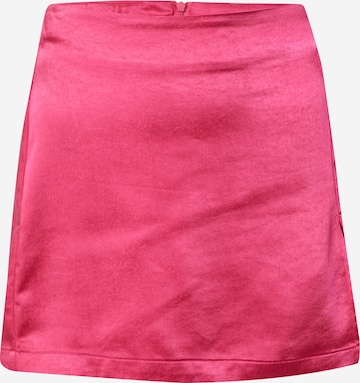 ABOUT YOU x irinassw Skirt 'Tara' in Pink: front