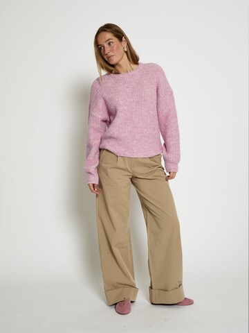 Pullover 'Jessa' di Peppercorn in rosa