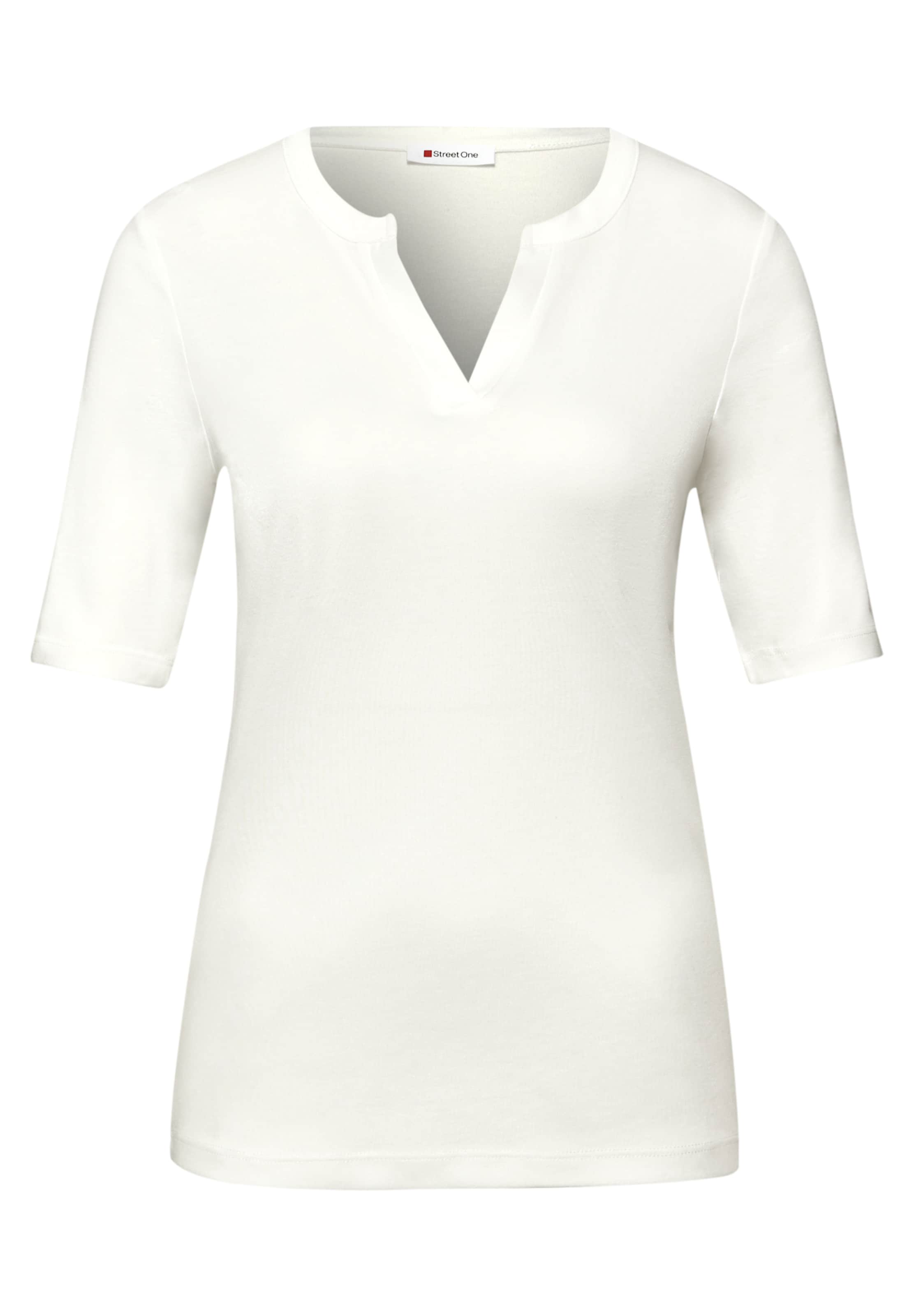 STREET ONE Shirt in White: front