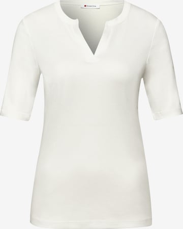 STREET ONE Shirt in White: front