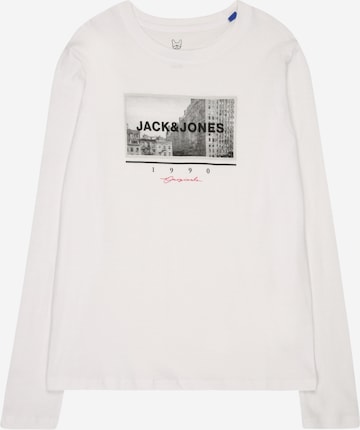 Jack & Jones Junior Shirt 'FRIDAY' in White: front