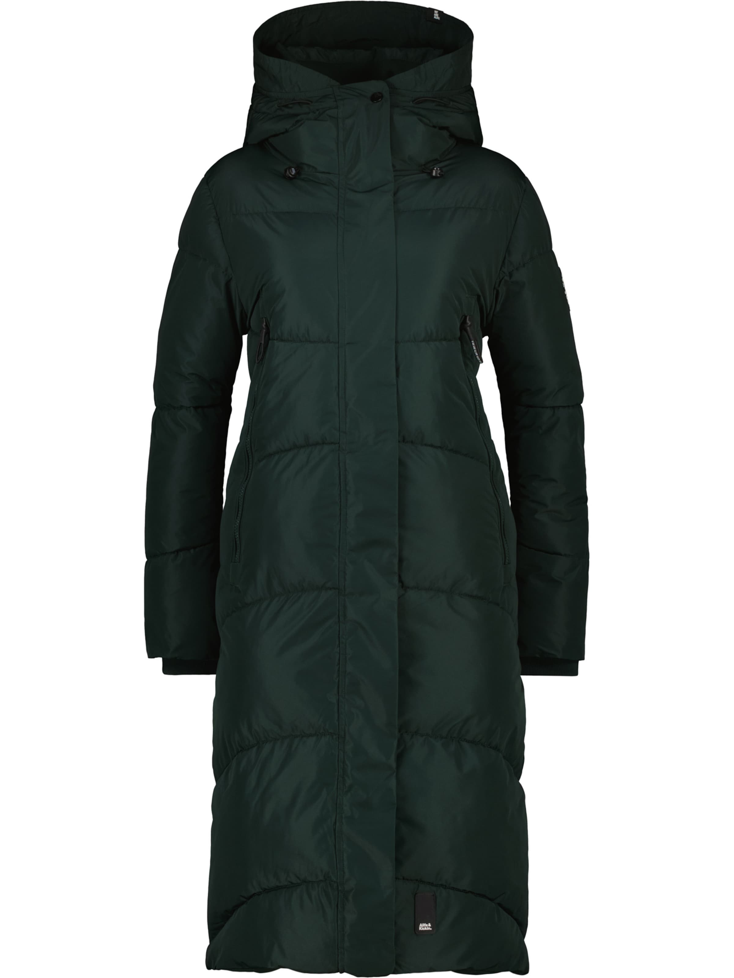 Cappotto invernale 'JunaAK' di alife & kickin in verde: frontale