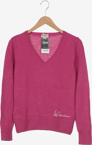 Luis Trenker Pullover S in Pink: predná strana