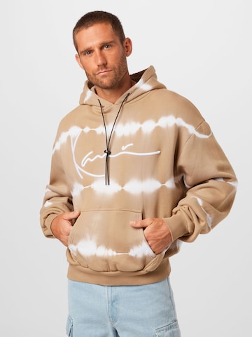 Karl Kani Sweatshirt in Beige: front