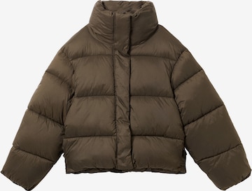 WEEKDAY Зимняя куртка 'Port' в Коричневый: спереди