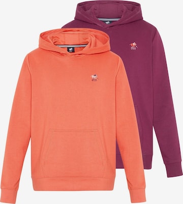 Polo Sylt Sweatshirt 'Basic' in Lila: Vorderseite