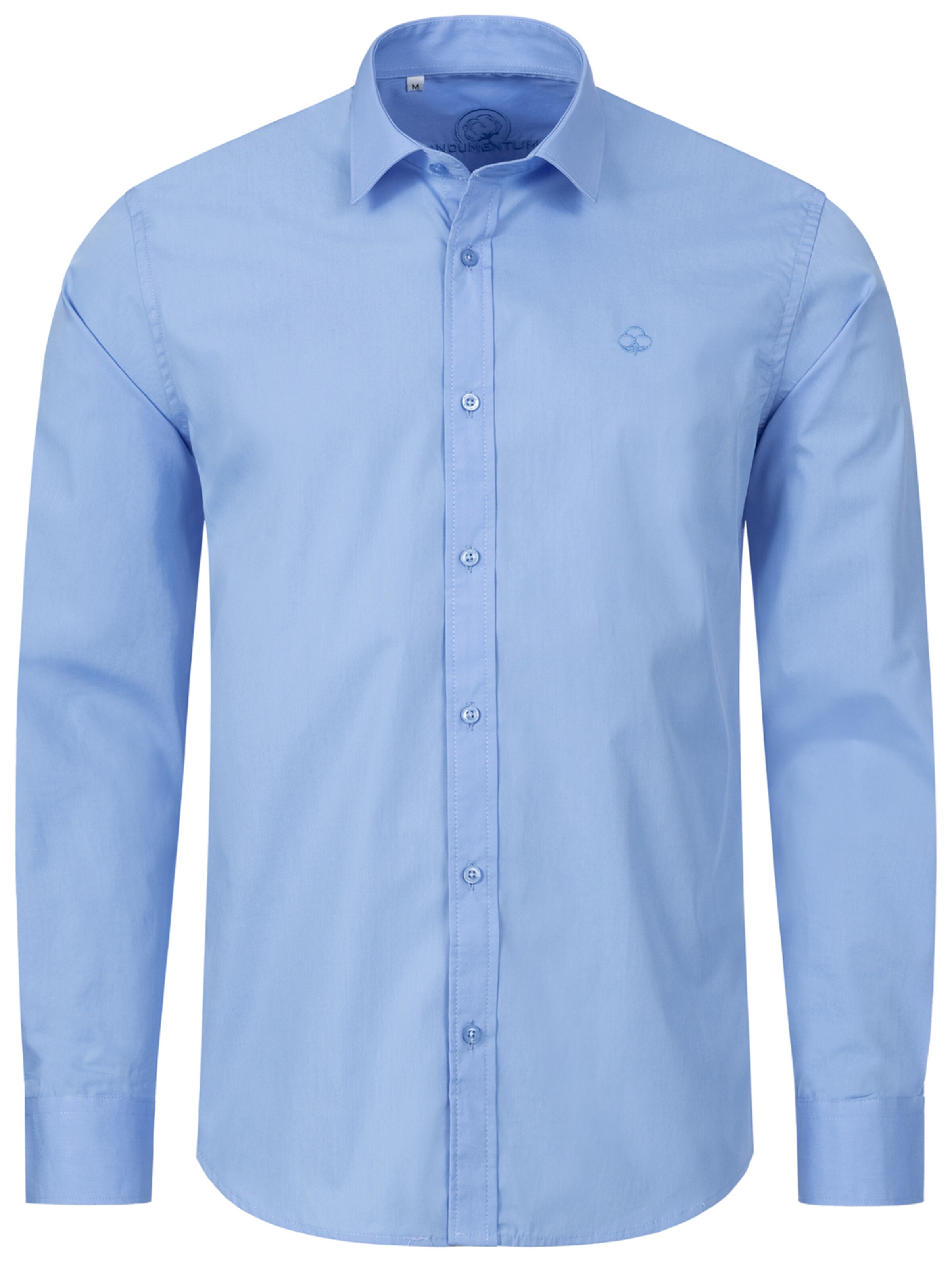 Indumentum Hemd in Blau: Vorderseite