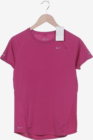 NIKE T-Shirt M in Pink: predná strana