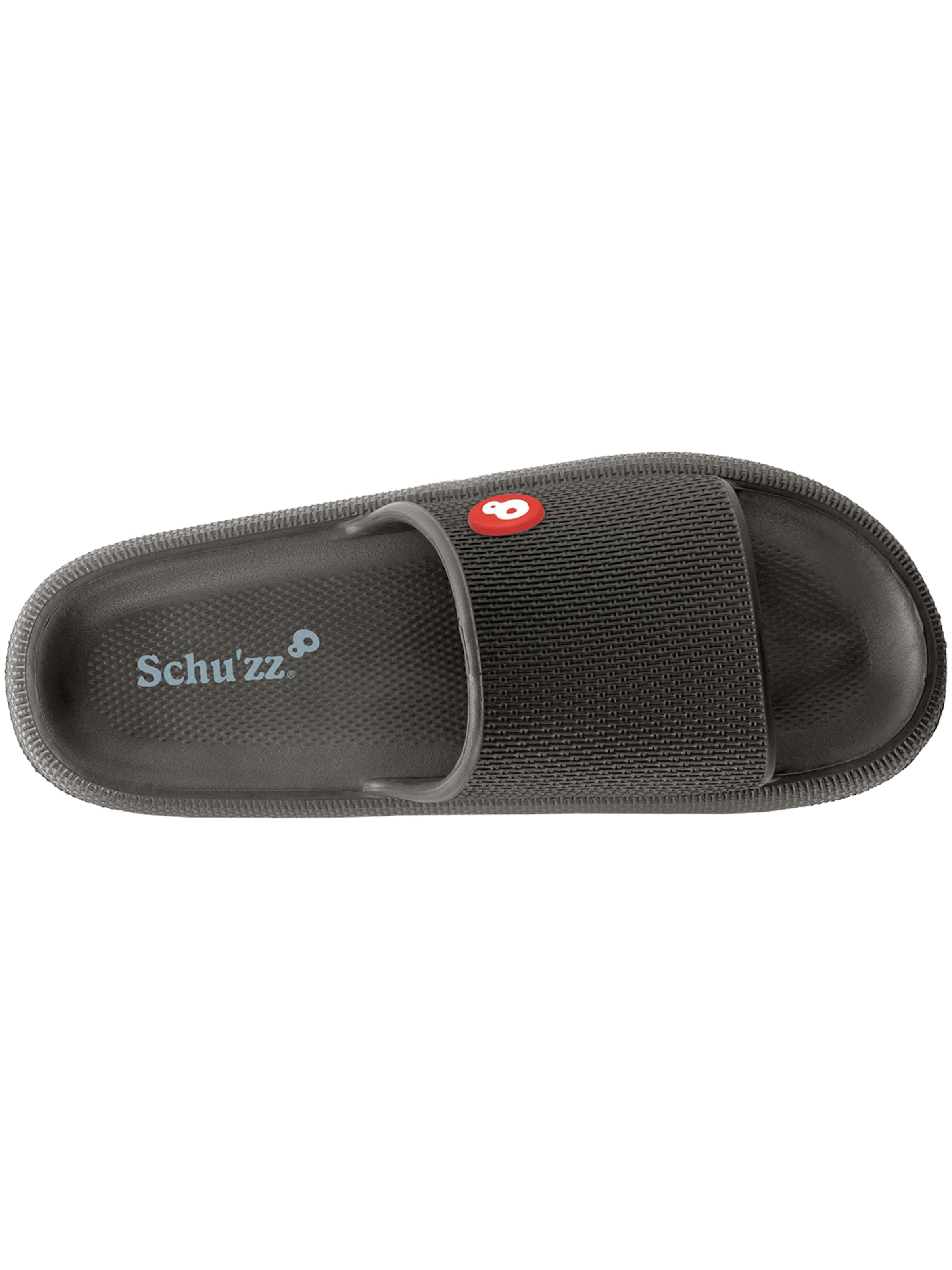 Schuzz Sandale 'Freizeitschuhe Claquette'‌‌‌‌‌ in Schwarz