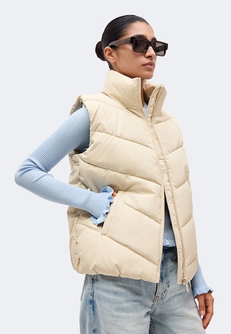 Hailys - Chaleco 'Lu44cy' en beige