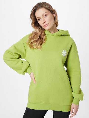 Gina Tricot Sweatshirt 'Lola' i grønn: forside