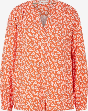 TOM TAILOR - Blusa em laranja: frente