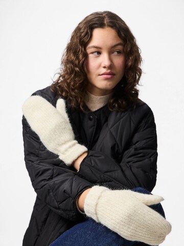 PIECES Mittens 'PCNambi' in Grey