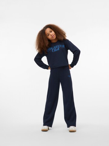 Vero Moda GirlSweater majica 'VMLINSEY' - plava boja