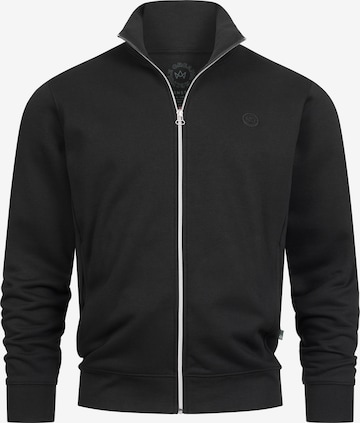 Kronstadt Sweatvest in Zwart: voorkant