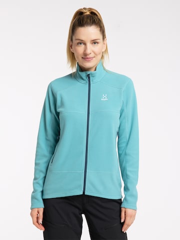 Haglöfs Athletic Fleece Jacket 'Buteo' in Blue: front