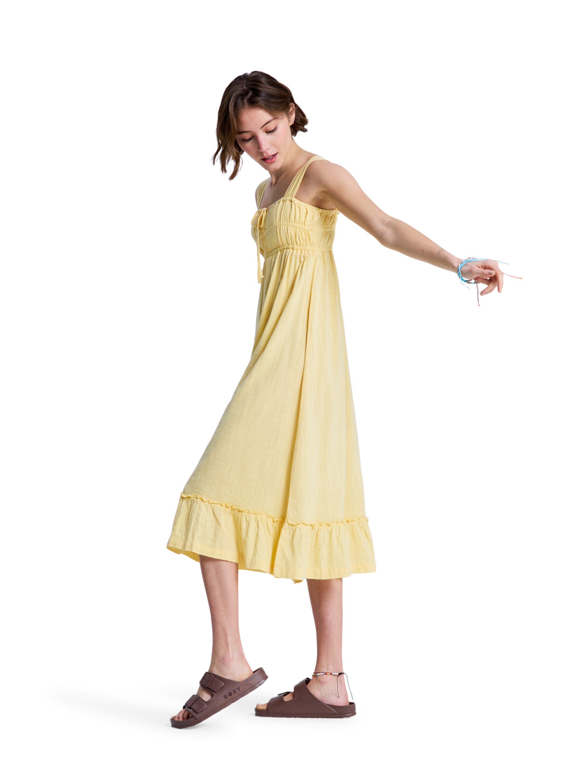ROXY Kleid 'Paradise Winds' in Gelb