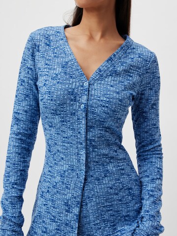 LeGer by Lena Gercke Knit Cardigan 'Clara' in Blue