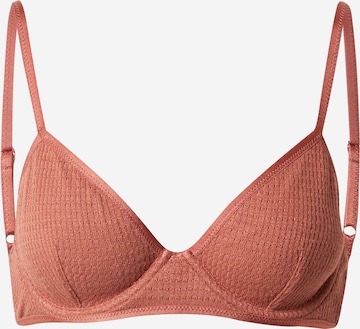 Free People Bra in Brown: front