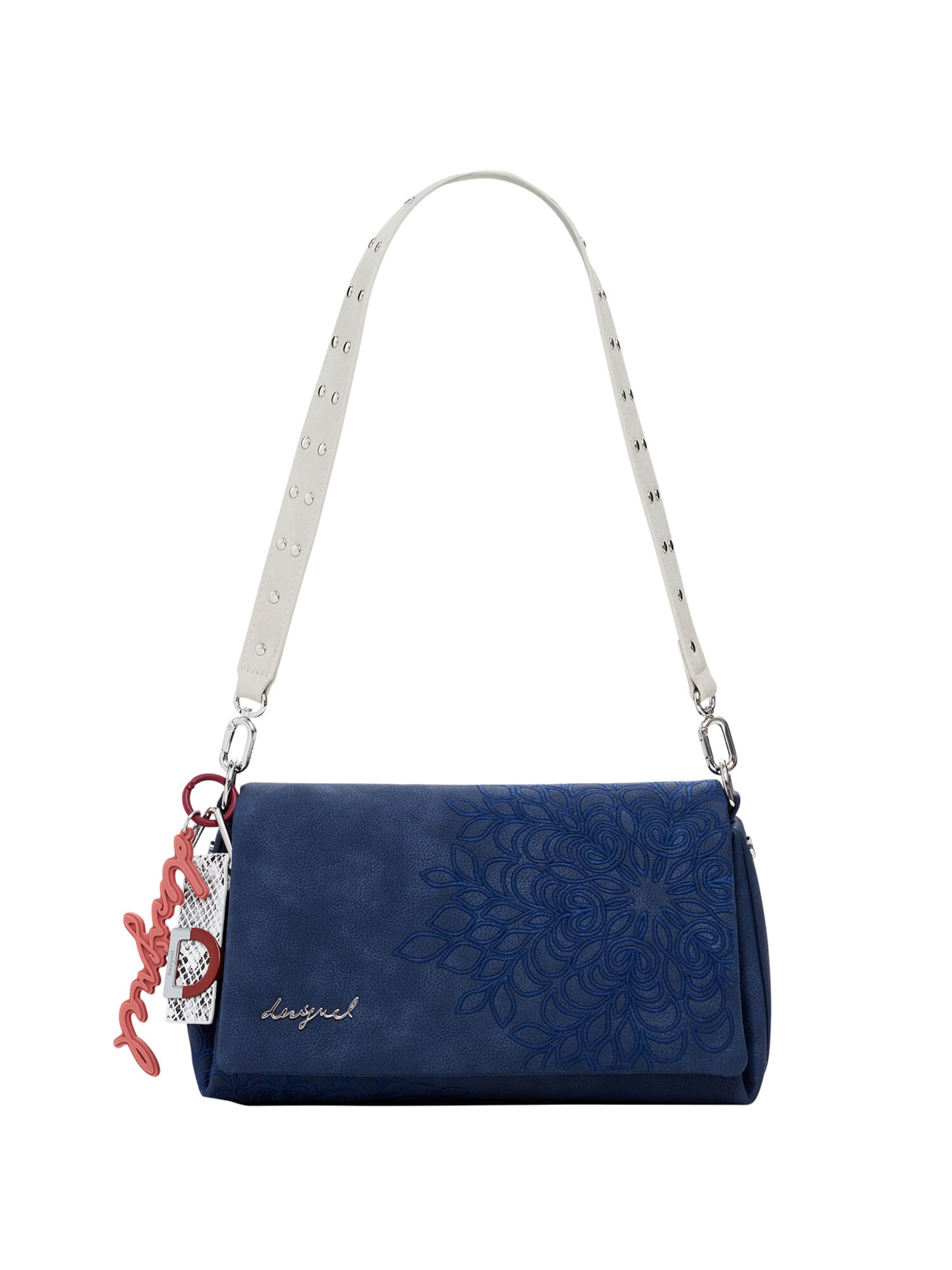 Sac à bandoulière Desigual en bleu : devant