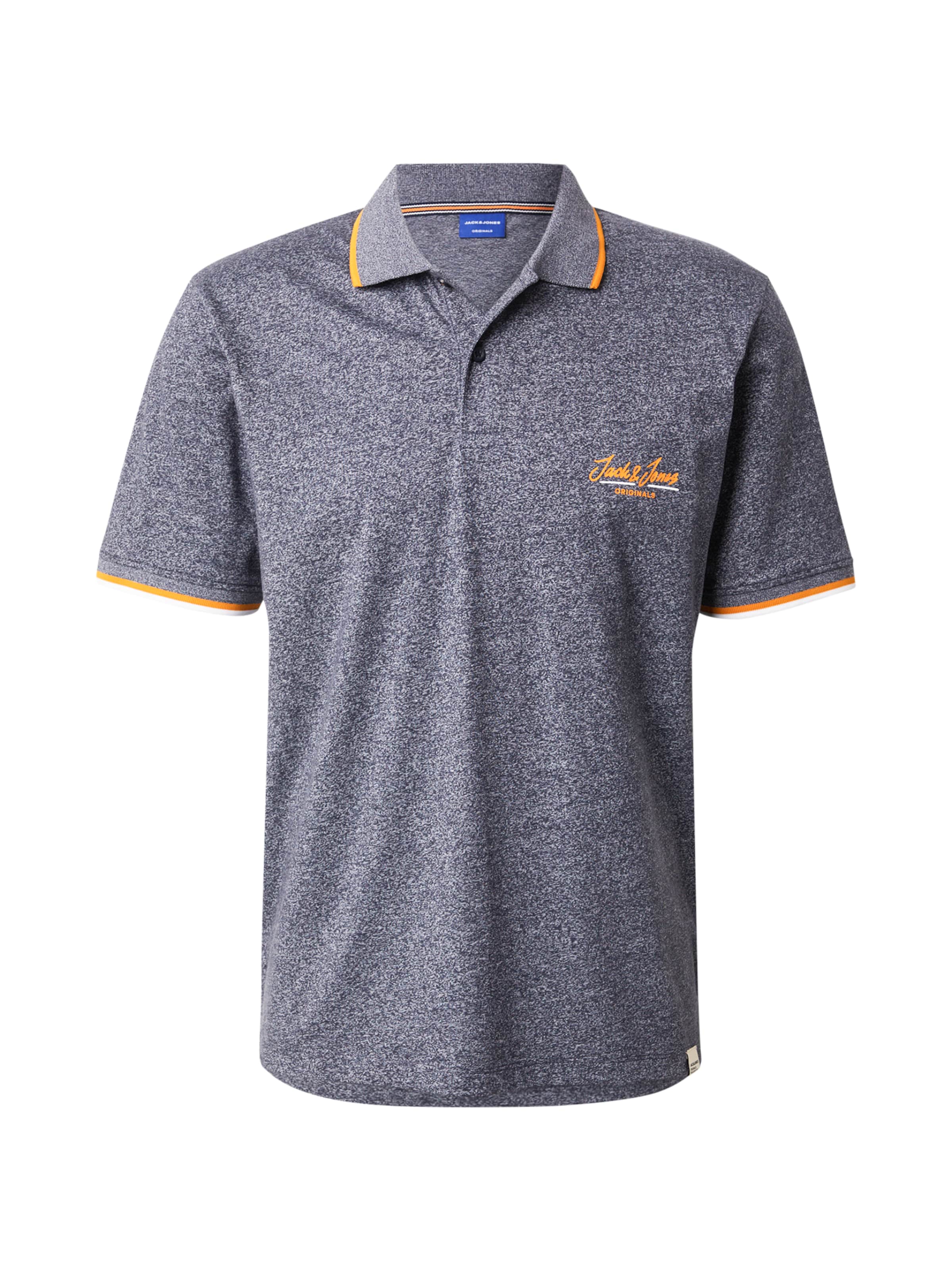 JACK & JONES Majica 'JORTEN' | modra barva: sprednja stran