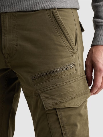 PME Legend Regular Broek 'Nordrop tapered fit cargo pants' in Groen