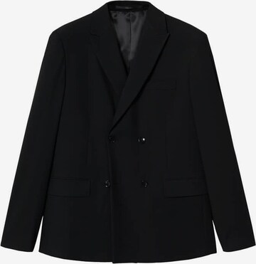 MANGO MAN Slim fit Suit Jacket 'Boston' in Black: front