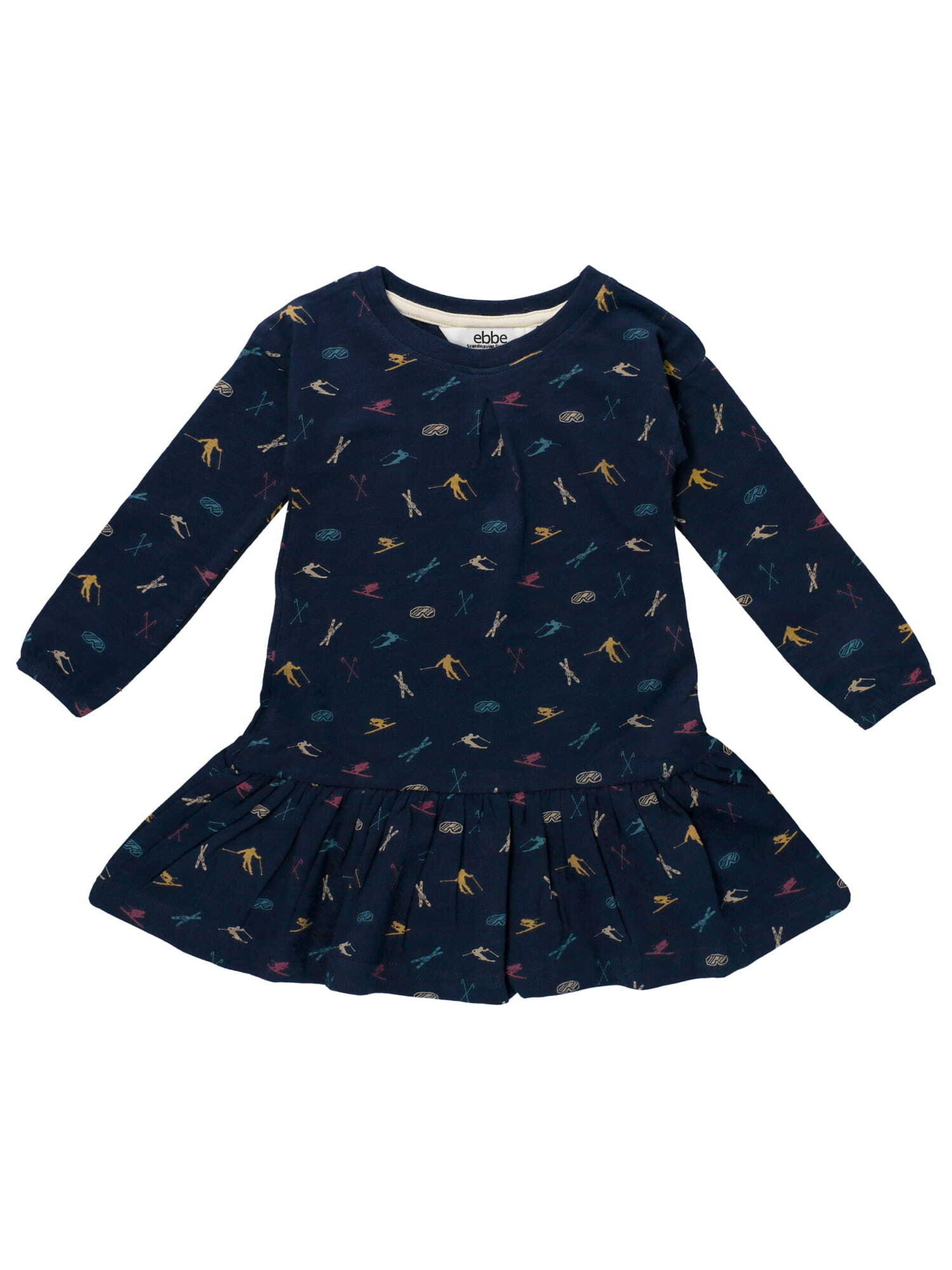 Ebbe Dress 'Skier' in Blue: front