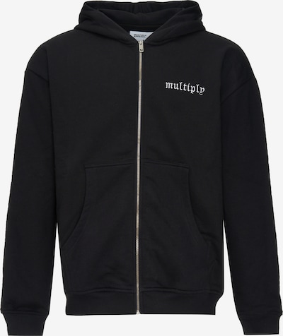 Multiply Apparel Sweat jacket in Black / White, Item view