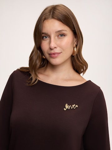 Fiorella Rubino Sweatshirt in Brown