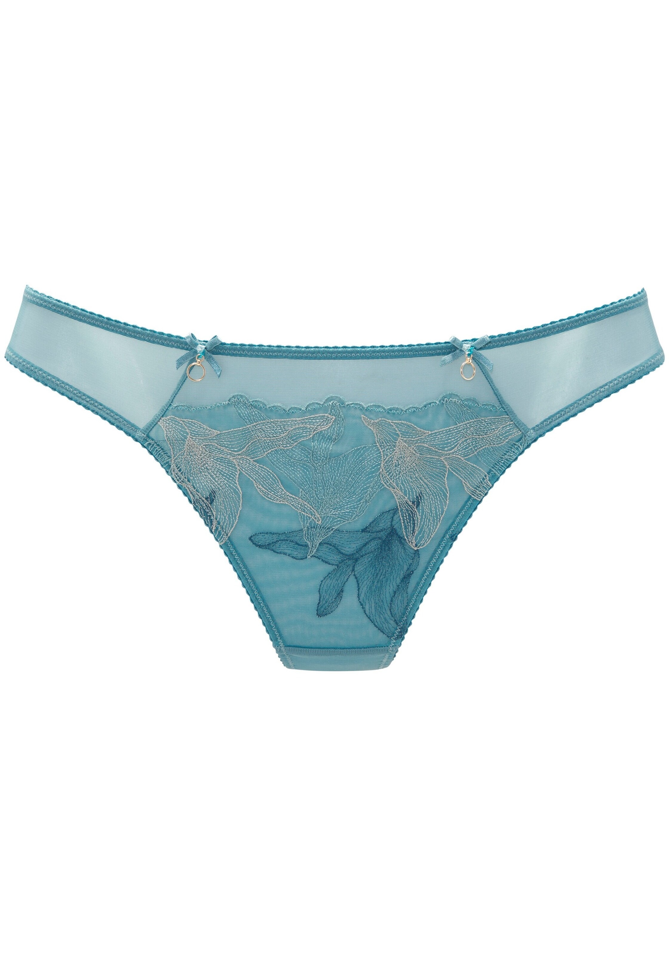 LASCANA String in Blauw: voorkant