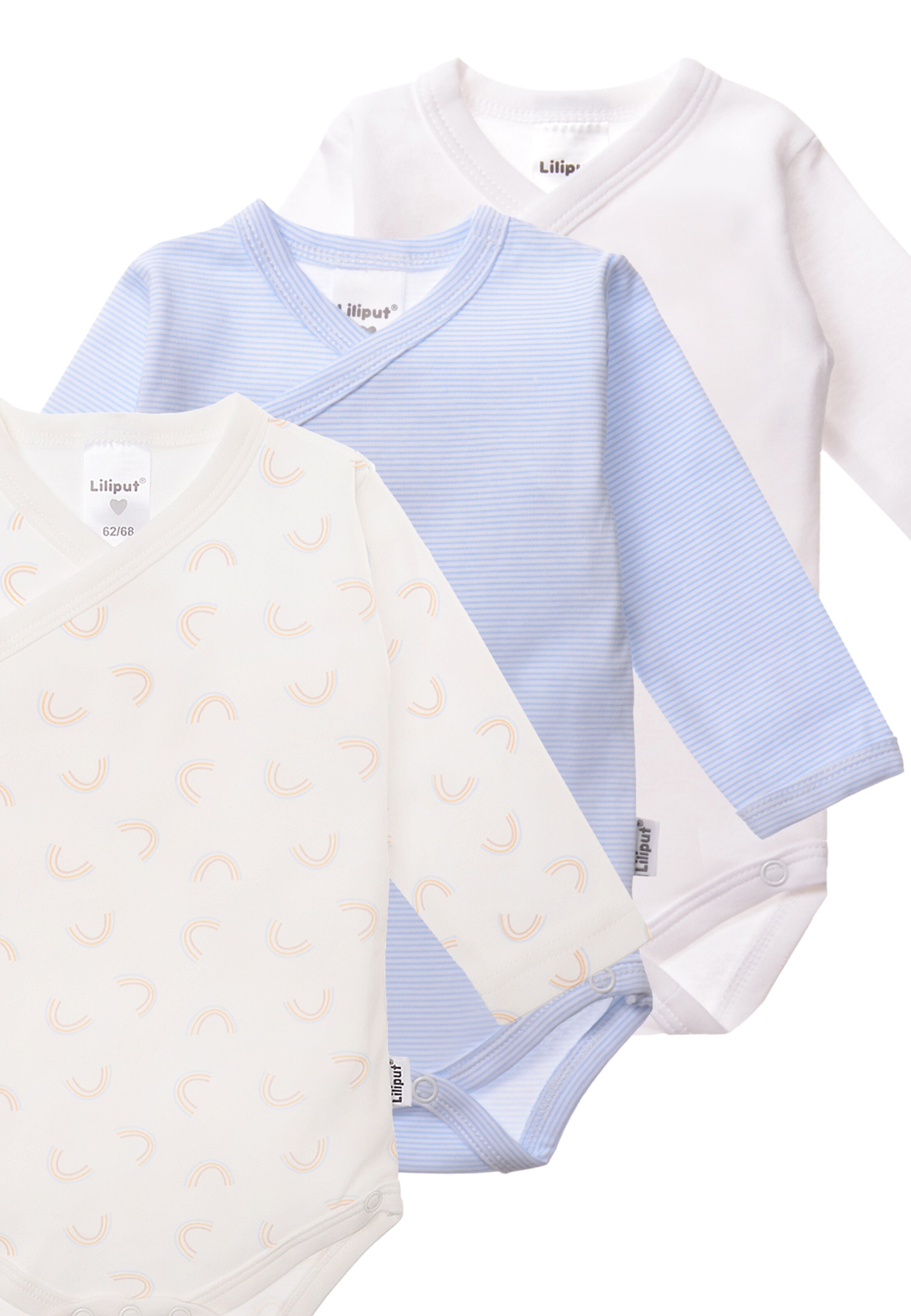 LILIPUT Romper/Bodysuit 'Regenbogen' in White