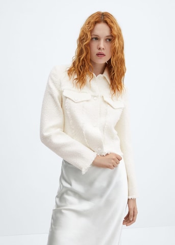 MANGO Between-Season Jacket 'Adaya' in Beige: front