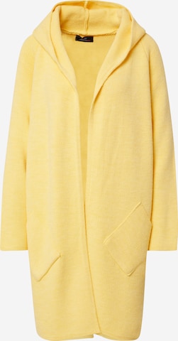 Zwillingsherz Knit cardigan 'Annabell' in Yellow: front