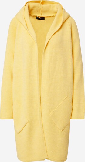 Zwillingsherz Strickjacke 'Annabell' in gelb, Produktansicht