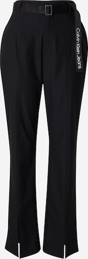 Calvin Klein Jeans Pantalón de pinzas en negro / blanco, Vista del producto