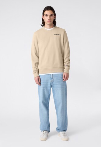 Champion Authentic Athletic Apparel Sweatshirt in Beige