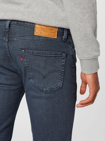 LEVI'S ® Slimfit Jeans '511 Slim' in Blauw