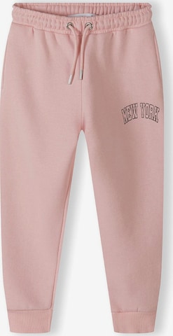 MINOTITapered Hlače - roza boja: prednji dio