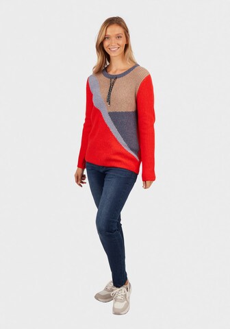 Navigazione Pullover in Rot