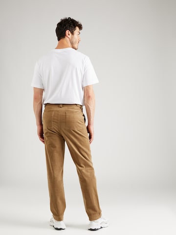 ABOUT YOU x Jaime Lorente Regular Trousers 'Caspar' in Brown