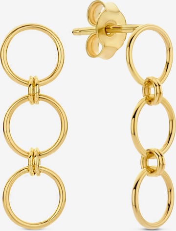 Isabel Bernard Earrings in Gold: front