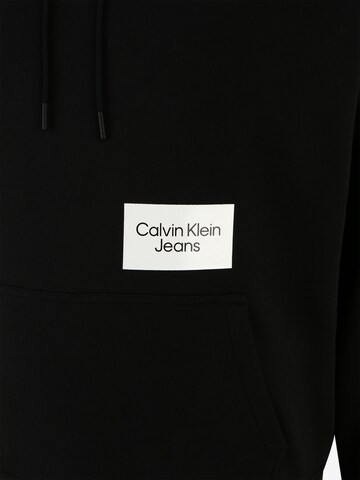 Calvin Klein Jeans Plus - Sudadera en negro