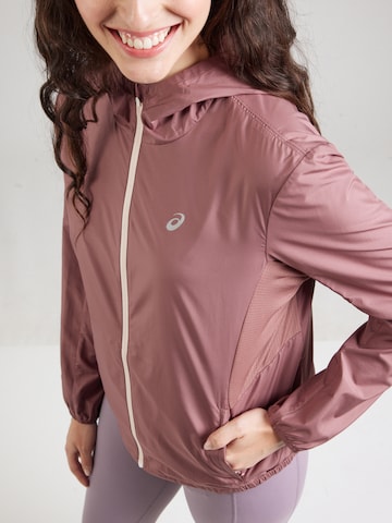ASICS - Chaqueta deportiva en rojo