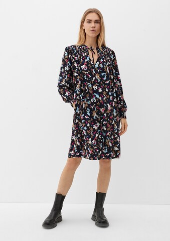 s.Oliver Jurk in Blauw: voorkant
