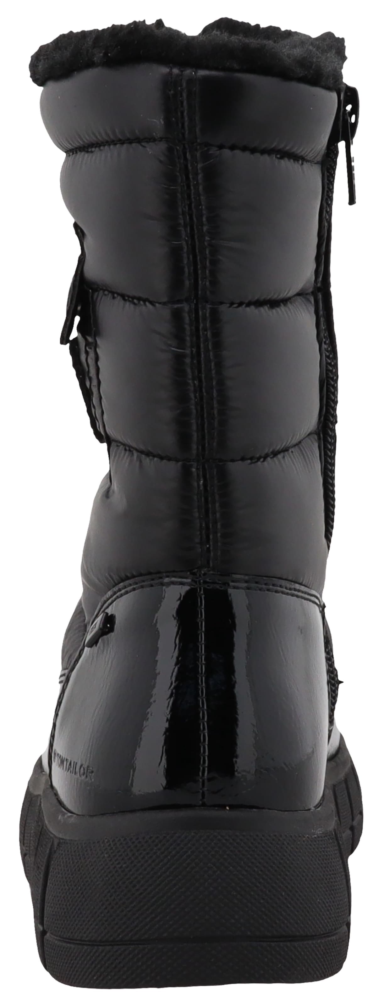 TOM TAILOR Snowboots in Schwarz